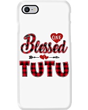 Blessed Tutu - Red Phone Case tile