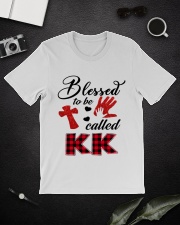 Blessed To Be Called Kk - Red Classic T-Shirt lifestyle-mens-crewneck-front-16