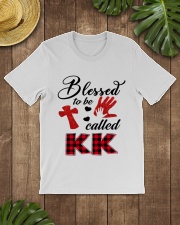 Blessed To Be Called Kk - Red Classic T-Shirt lifestyle-mens-crewneck-front-18