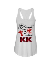 Blessed To Be Called Kk - Red Ladies Flowy Tank tile