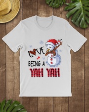 I Love Being A Yah Yah - Xmas Classic T-Shirt lifestyle-mens-crewneck-front-18