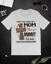 Mom Then A Nunny - Cross Classic T-Shirt lifestyle-mens-crewneck-front-16