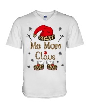 Me Mom Claus - Funny V-Neck T-Shirt tile