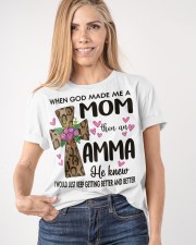 Mom Then An Amma - Cross Classic T-Shirt apparel-classic-tshirt-lifestyle-front-100