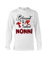 Blessed To Be Called Nonni - Red Long Sleeve Tee tile