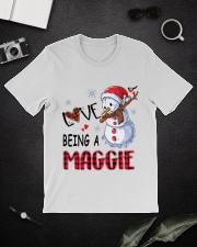 I Love Being A Maggie - Xmas Classic T-Shirt lifestyle-mens-crewneck-front-16