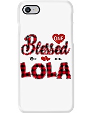 Blessed Lola - Red Phone Case tile