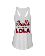 Blessed Lola - Red Ladies Flowy Tank tile