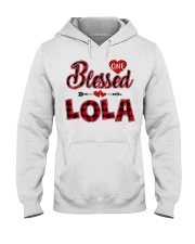 Blessed Lola - Red Hooded Sweatshirt tile