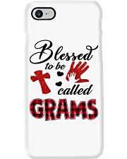 Blessed To Be Called Grams - Red Phone Case tile