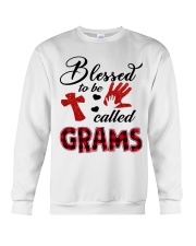 Blessed To Be Called Grams - Red Crewneck Sweatshirt tile