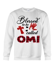 Blessed To Be Called Omi - Red Crewneck Sweatshirt tile
