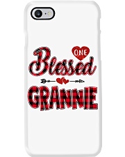 Blessed Grannie - Red Phone Case tile