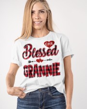 Blessed Grannie - Red Classic T-Shirt apparel-classic-tshirt-lifestyle-front-100