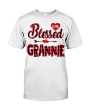 Blessed Grannie - Red Classic T-Shirt front