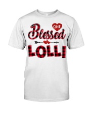 Blessed Lolli - Red Classic T-Shirt front