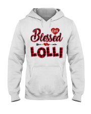 Blessed Lolli - Red Hooded Sweatshirt tile