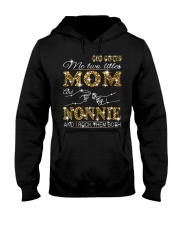 Mom And Nonnie - Bling M Hooded Sweatshirt tile