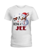 I Love Being A Jee - Xmas Ladies T-Shirt tile
