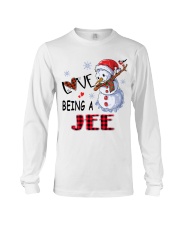 I Love Being A Jee - Xmas Long Sleeve Tee tile