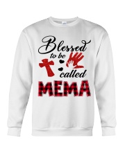 Blessed To Be Called Mema - Red Crewneck Sweatshirt tile