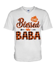Blessed Baba - Autumn V-Neck T-Shirt tile