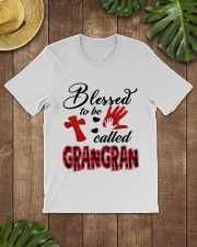 Blessed To Be Called Grangran - Red Classic T-Shirt lifestyle-mens-crewneck-front-18