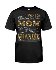 Mom And Grandie - Bling 2022 Classic T-Shirt front