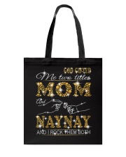 Mom And Naynay - Bling M Tote Bag tile