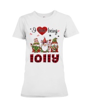 I Love Being Lolly - R Premium Fit Ladies Tee tile