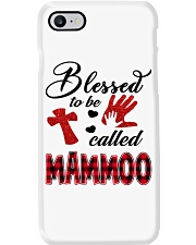 Blessed To Be Called Mammoo - Red Phone Case tile