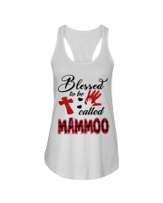 Blessed To Be Called Mammoo - Red Ladies Flowy Tank tile