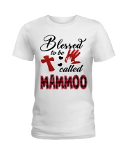 Blessed To Be Called Mammoo - Red Ladies T-Shirt tile
