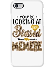 One Blessed Memere - Leo Phone Case tile