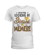 One Blessed Memere - Leo Ladies T-Shirt tile