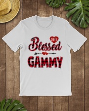 Blessed Gammy - Red Classic T-Shirt lifestyle-mens-crewneck-front-18