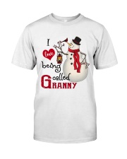 I Love Being Called Granny - Xmas Classic T-Shirt front