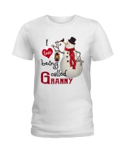I Love Being Called Granny - Xmas Ladies T-Shirt tile