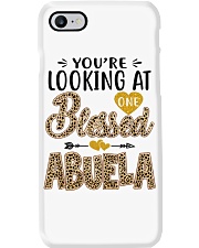 One Blessed Abuela - Leo Phone Case tile