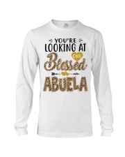 One Blessed Abuela - Leo Long Sleeve Tee tile