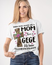 Mom Then A Gege - Cross Classic T-Shirt apparel-classic-tshirt-lifestyle-front-100