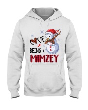 I Love Being A Mimzey - Xmas Hooded Sweatshirt tile