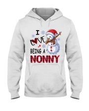 I Love Being A Nonny - Xmas Hooded Sweatshirt tile