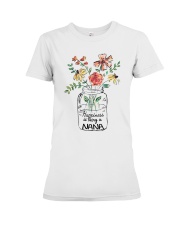 Happiness Is Being A Nana - Water Premium Fit Ladies Tee tile