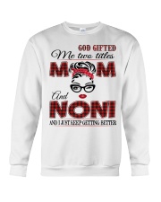 Mom And Noni - Red 2022 .Png Crewneck Sweatshirt tile
