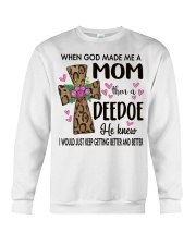 Mom Then A Deedoe - Cross Crewneck Sweatshirt tile