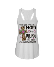 Mom Then A Deedoe - Cross Ladies Flowy Tank tile