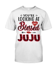 One Blessed Juju - Red Classic T-Shirt front