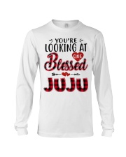 One Blessed Juju - Red Long Sleeve Tee tile