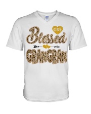 Blessed Grangran - Leo V-Neck T-Shirt tile